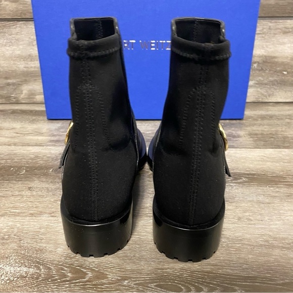 Stuart Weitzman | Luxering Suede Ankle Boots Size 8.5 NEW - Picture 8 of 15